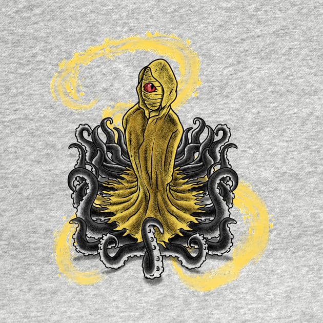 Embrace the Madness: Hastur The King in Yellow Design by Holymayo Tee